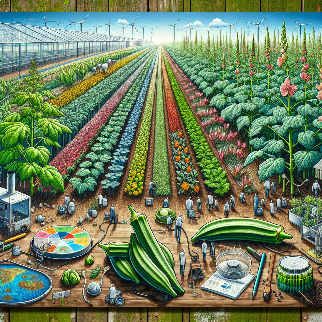 Sustainable Okra Cultivation: Pioneering Regenerative Agriculture Solutions